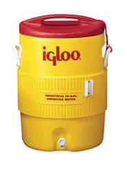Igloo Industrial Water Cooler 10 gal. Red/Yellow