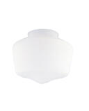 Westinghouse Schoolhouse White Glass Lamp Shade 1