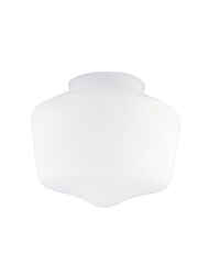 Westinghouse Schoolhouse White Glass Lamp Shade 1