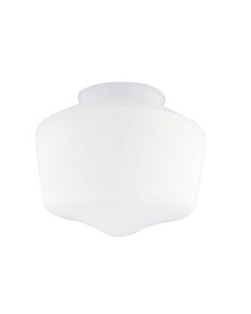 Westinghouse Schoolhouse White Glass Lamp Shade 1