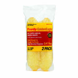 Purdy Golden Eagle Polyester 6.5 in. W X 3/4 in. S Mini Paint Roller Cover 2 pk