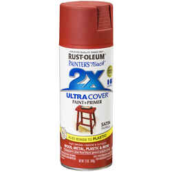 Rust-Oleum Painters Touch Ultra Cover Satin Paprika Spray Paint 12 oz.