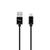 FoneGear Fuse Black MFI Certified Lightning USB Charge and Sync Cable For Apple 6 ft. L