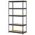 Casa Solutions 36 in. W x 72 in. H x 18 in. D Steel Shelving Unit