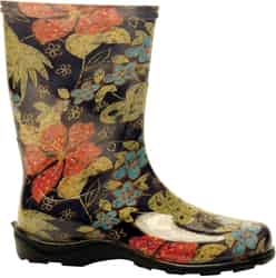 Sloggers Women's Garden/Rain Boots Midsummer Black 9 US