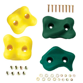 Swing-N-Slide Plastic Climbing Rocks Kit