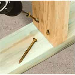 Simpson Strong-Tie No. 8 x 3 in. L Star Low Profile Head Coated Steel Framing Screws 250 coun