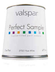 Valspar Perfect Sample Pure White Paint Sample 1 pt