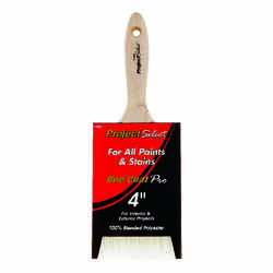 Linzer Project Select 4 in. W Flat Paint Brush