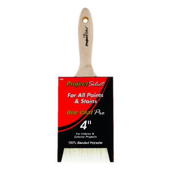 Linzer Project Select 4 in. W Flat Paint Brush