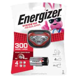 Energizer 200 lumens Red LED Headlight AAA