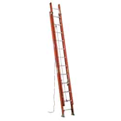 Werner 24 ft. H X 19 in. W Fiberglass Extension Ladder Type 1A 300 lb