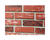 Z-Brick 8 in. H x 2.25 in. W 3-1/2 Face Brick 3-1/2 sq. ft. Used Red