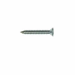 HILLMAN 12 x 1-1/2 in. L Flat Head Stainless Steel Sheet Metal Screws 100 per box Phillips