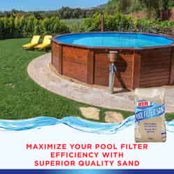hth Pool Filter Sand 50 lb. 4 in. L x 14 in. W x 26 in. H