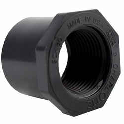 Charlotte Pipe Schedule 80 1 in. Spigot x 3/4 in. Dia. FPT PVC Reducing Bushing