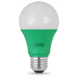 Feit Electric A19 E26 (Medium) LED Bulb Green 30 Watt Equivalence 1 pk