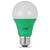 Feit Electric A19 E26 (Medium) LED Bulb Green 30 Watt Equivalence 1 pk