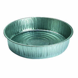 Miller Little Giant 416 oz. Feeder Pan 16-1/4 in. D x 3-3/4 in. H For Livestock