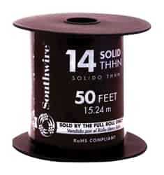 Southwire 50 ft. 14/1 THHN Building Wire Solid