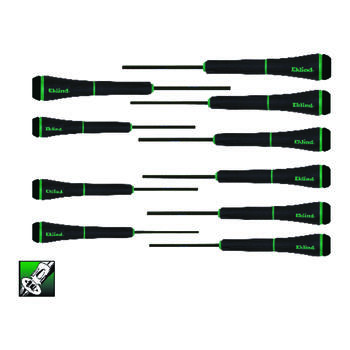 Eklind Tool 10 pc. Torx Screwdriver Set 2.5 in. Alloy Steel