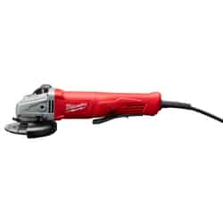Milwaukee 4-1/2 in. 120 volt Corded Straight Handle 11 amps Angle Grinder 11000 rpm
