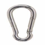 Campbell Chain 0.51 in. D X 3-1/8 in. L Polished Stainless Steel Spring Snap 200 lb