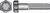 HILLMAN 1/4 in. Dia. x 2-1/2 in. L Heat Treated Zinc Steel Hex Head Cap Screw 100 box