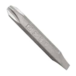 Ace Phillips/Slotted #3/#10-12 in. x 2 in. L S2 Tool Steel Hex Shank Double-Ended Screwdriver B
