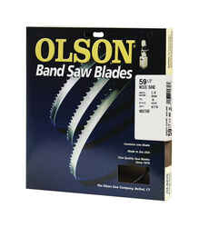 Olson 0.3 in. W x 59.5 L x 0.01 in. Carbon Steel Band Saw Blade 14 TPI Regular 1 pk