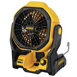 DeWalt 17 in. H X 7 in. D Variable speed Jobsite Fan