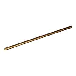Boltmaster 1/8 in. Dia. x 36 in. L Brass Rod 1 each