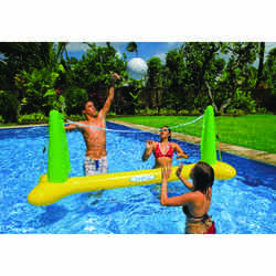 Intex Multicolored Vinyl Inflatable Basketball/Vollyball Pool Game