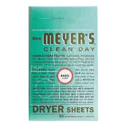 Mrs. Meyer's Clean Day Basil Scent Fabric Softener Sheets 80 pk