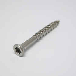Ace No. 8 x 1-5/8 in. L Star Trim Head Stainless Steel Trim Screw 1 lb. 130 pk