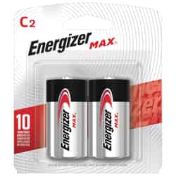 Energizer MAX C Alkaline Batteries 1.5 volts 2 pk Carded