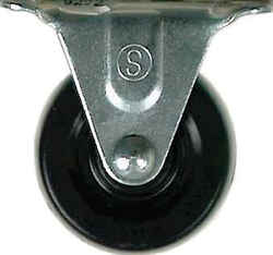 Shepherd 2-1/2 in. Dia. Rubber Caster 175 lb.