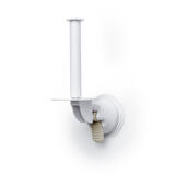Safe-Er-Grip Bright White Toilet Paper Holder