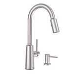 Moen Nori Nori One Handle Chrome Pulldown Kitchen Faucet