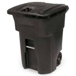 Toter Bear Tough 96 gal Polyethylene Wheeled Garbage Can Lid Included
