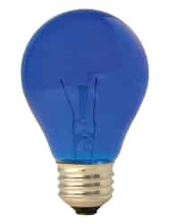 GE Lighting party light 25 watts A19 Incandescent Bulb Blue A-Line 1 pk