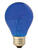 GE Lighting party light 25 watts A19 Incandescent Bulb Blue A-Line 1 pk