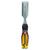 Stanley FatMax Thru-Tang 9 in. L x 1-1/4 W Steel Yellow 1 pc. Wood Chisel