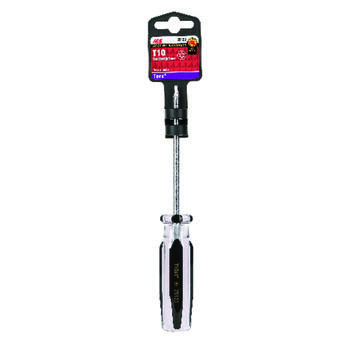 Ace 4 in. Torx T10 Screwdriver Steel Black 1