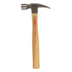 Ace 20 oz. Rip Claw Hammer Carbon Steel Hickory Handle 13 in. L