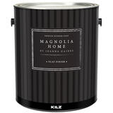 Magnolia Home KILZ Flat Ultra Bright White House Paint 1 gal. Acrylic Latex