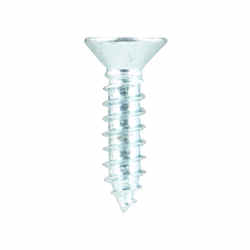 HILLMAN 3/4 in. L x 10 Phillips Flat Head Steel Sheet Metal Screws 100 per box Zinc-Plated