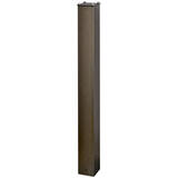 Mail Boss 4 in. W x 43 in. D x 4 in. H Powder Coated Bronze Mailbox Post Galvanized Steel