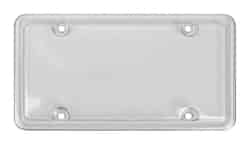 Custom Accessories Acrylic Clear License Plate Protector