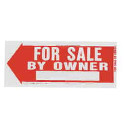 Hy-Ko English For Sale by Owner 10 in. H x 24 in. W Sign Plastic